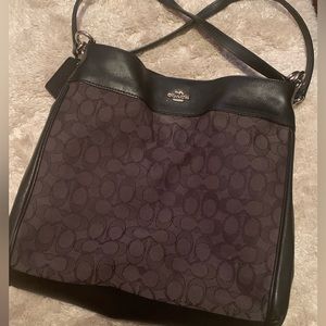 Black Coach Shoulder Bag